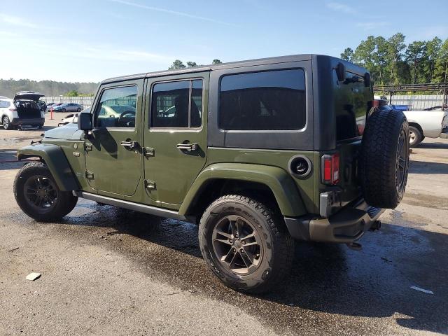  JEEP WRANGLER 2016 Green