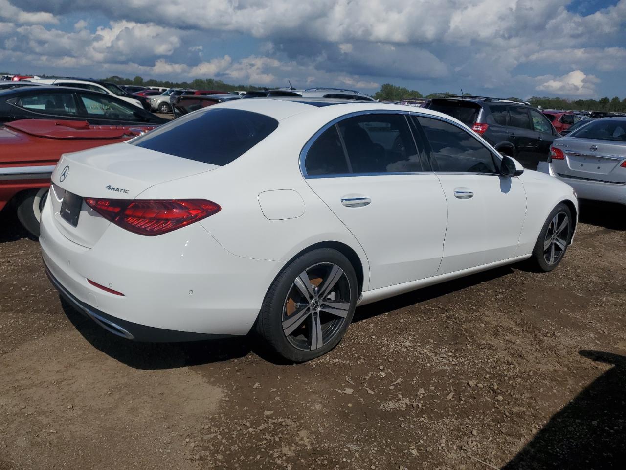 2023 Mercedes-Benz C 300 4Matic white null gas W1KAF4HB2PR091509 photo #4