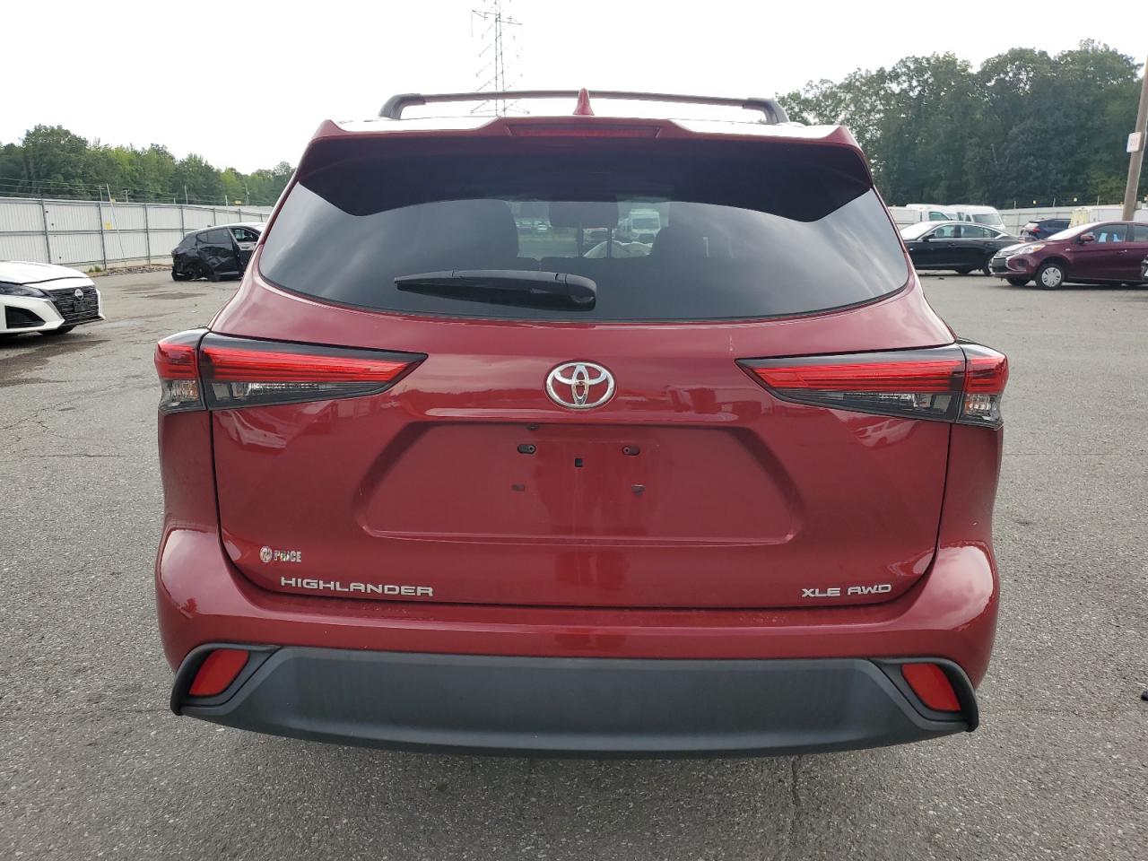 2021 Toyota Highlander Xle VIN: 5TDHZRBH6MS557739 Lot: 68765525
