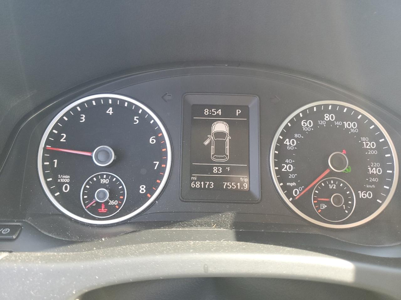 2017 Volkswagen Tiguan S VIN: WVGBV7AX1HK032580 Lot: 68742325