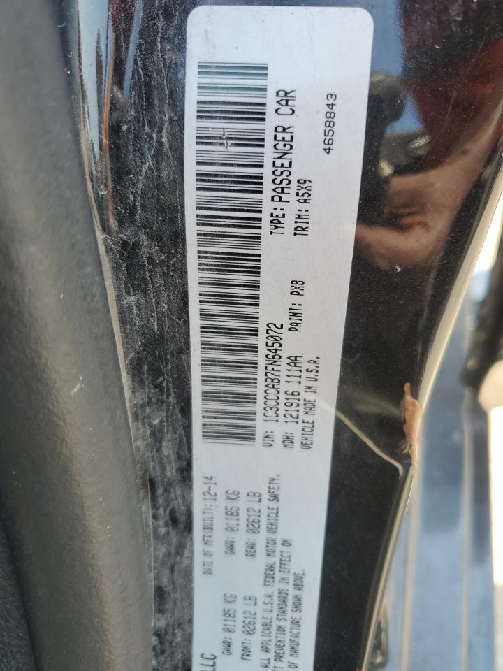 2015 Chrysler 200 Limited VIN: 1C3CCCAB7FN645072 Lot: 67456665