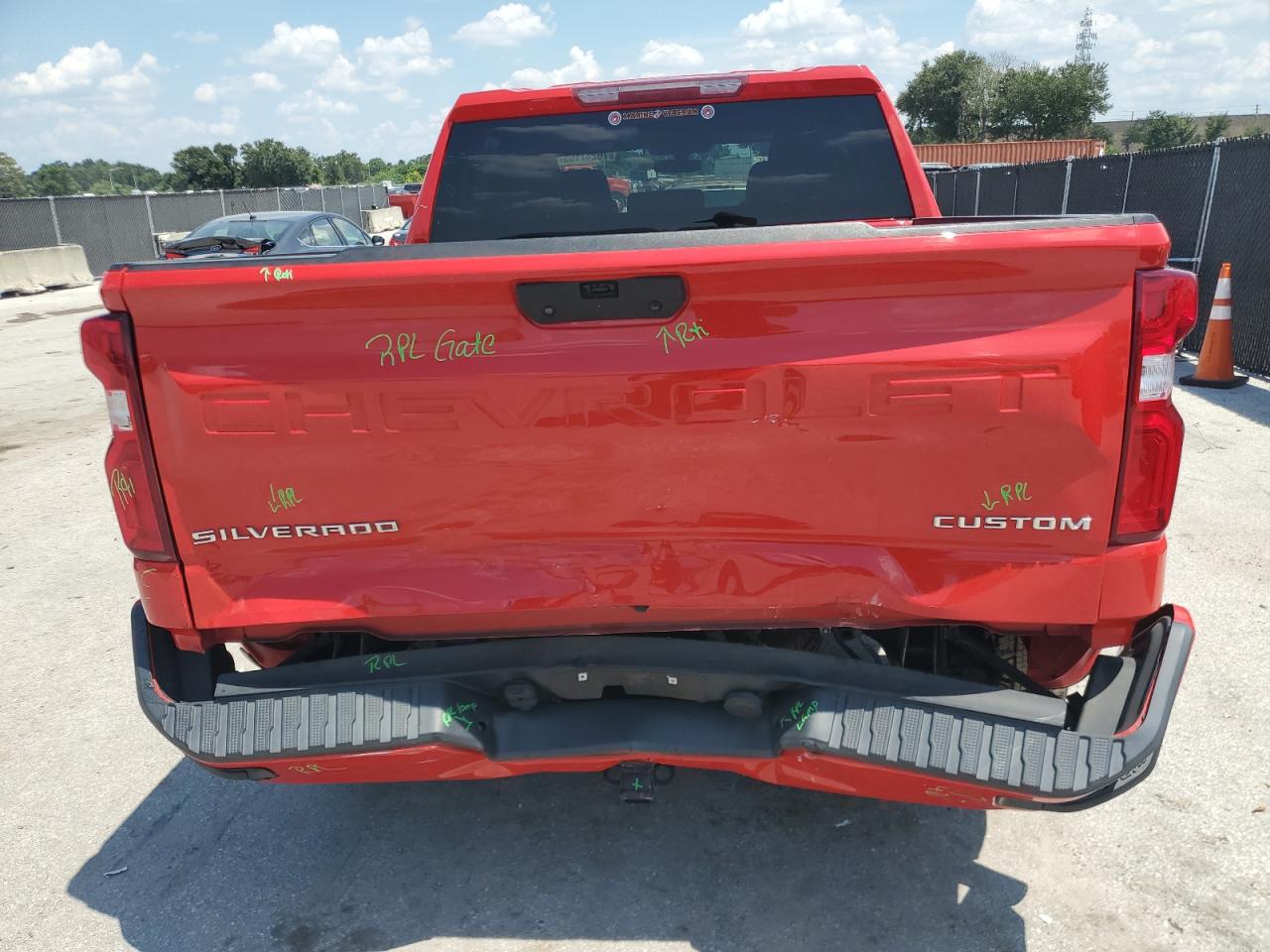 2021 Chevrolet Silverado C1500 Custom VIN: 1GCPWBEH2MZ173236 Lot: 70247165