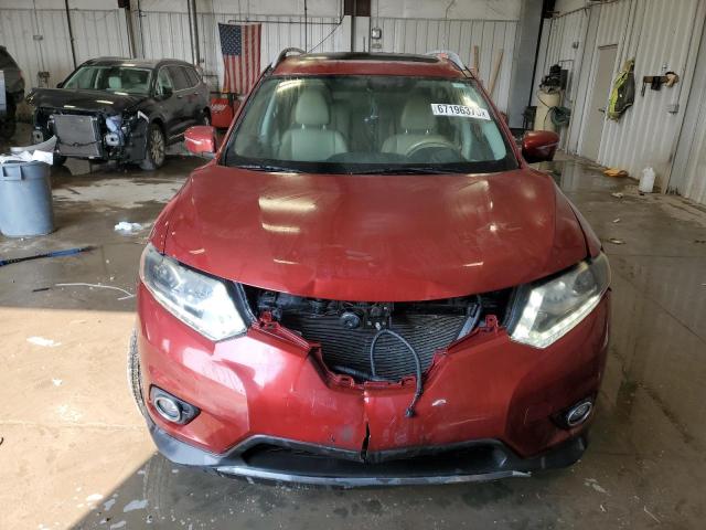  NISSAN ROGUE 2015 Red
