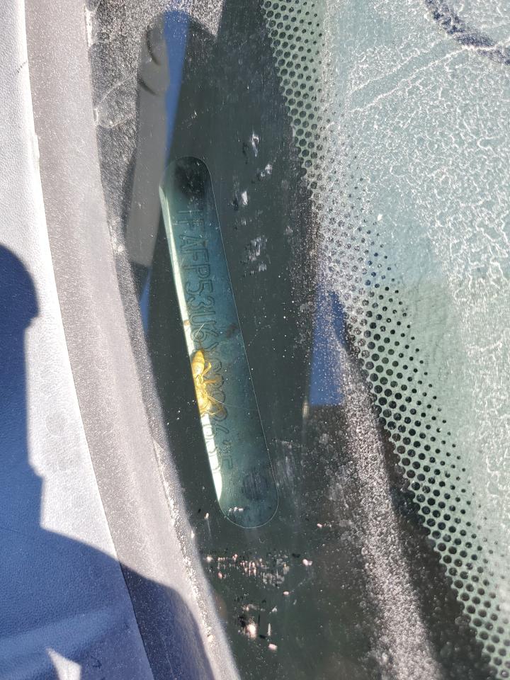 2000 Ford Taurus Se VIN: 1FAFP53U6YG292635 Lot: 70810685