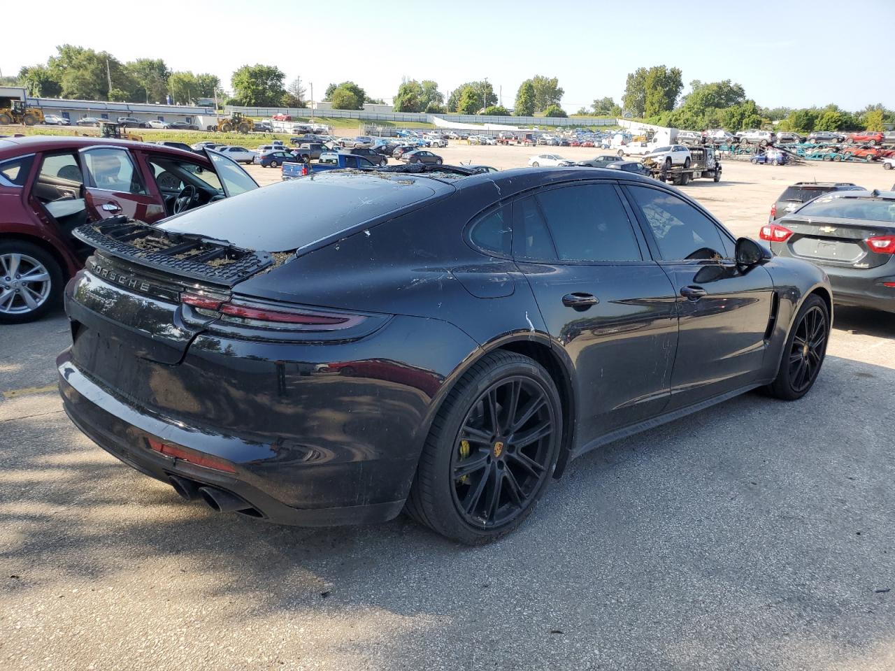 2018 Porsche Panamera 4S black null gas WP0AB2A76JL131794 photo #4