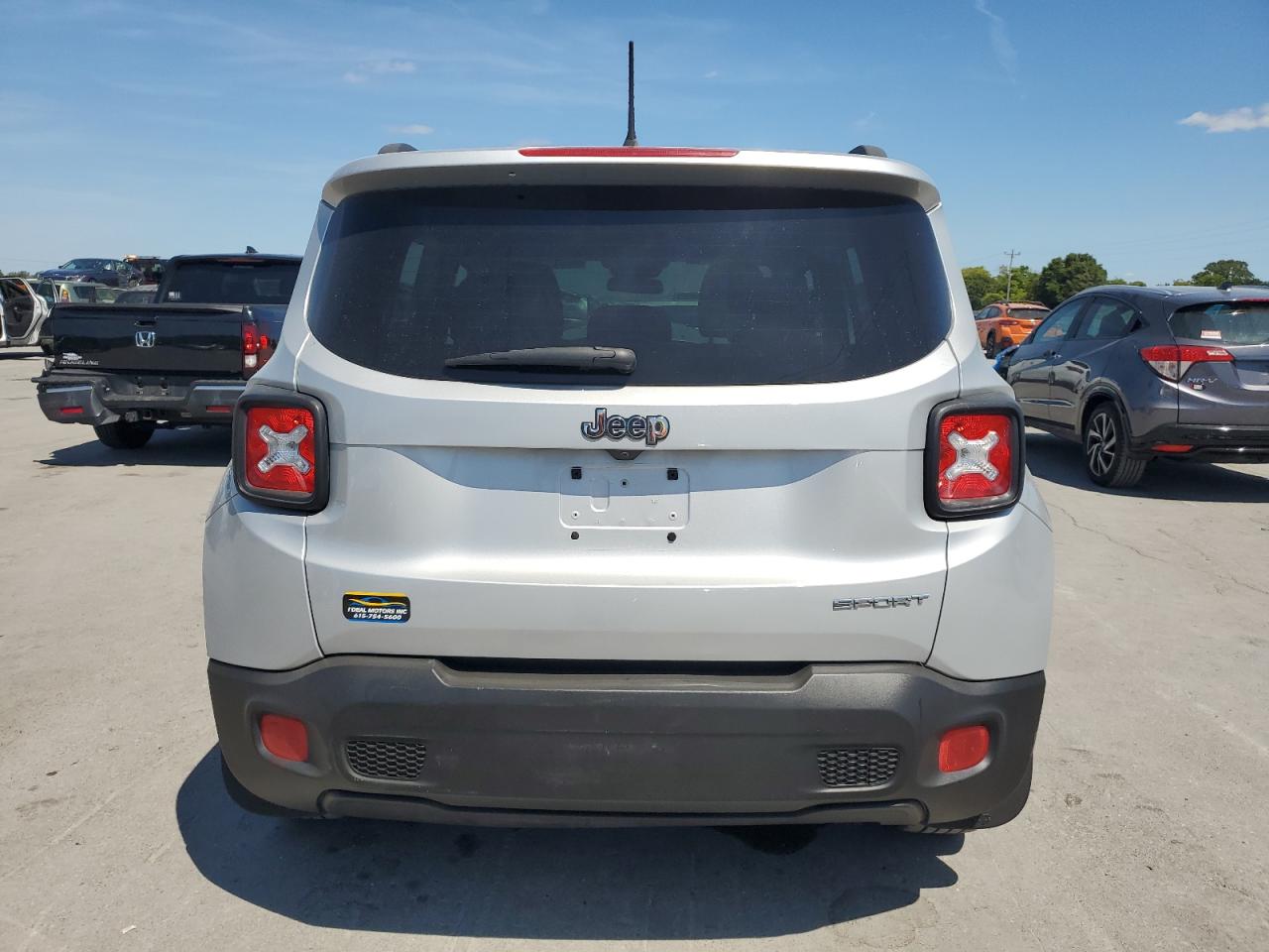 2017 Jeep Renegade Sport VIN: ZACCJAAB7HPE62352 Lot: 70388455