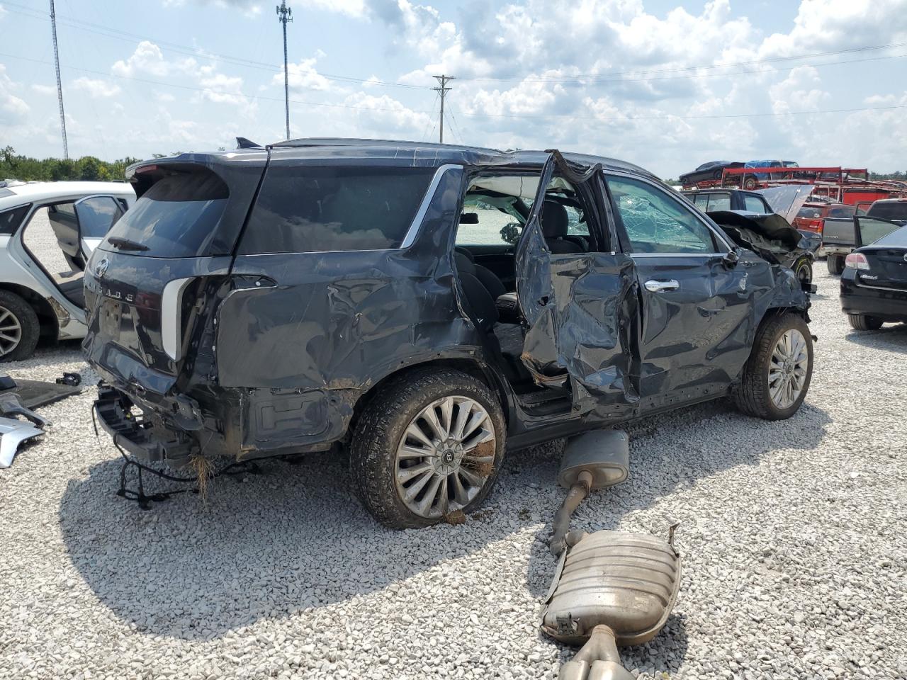 2020 Hyundai Palisade Limited charcoal null gas KM8R54HE9LU060836 photo #4