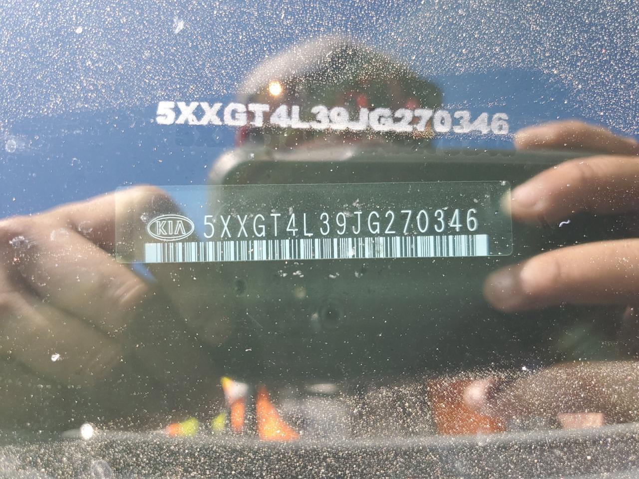2018 Kia Optima Lx VIN: 5XXGT4L39JG270346 Lot: 69403155