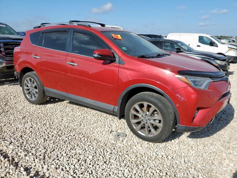  TOYOTA RAV4 2017 Czerwony
