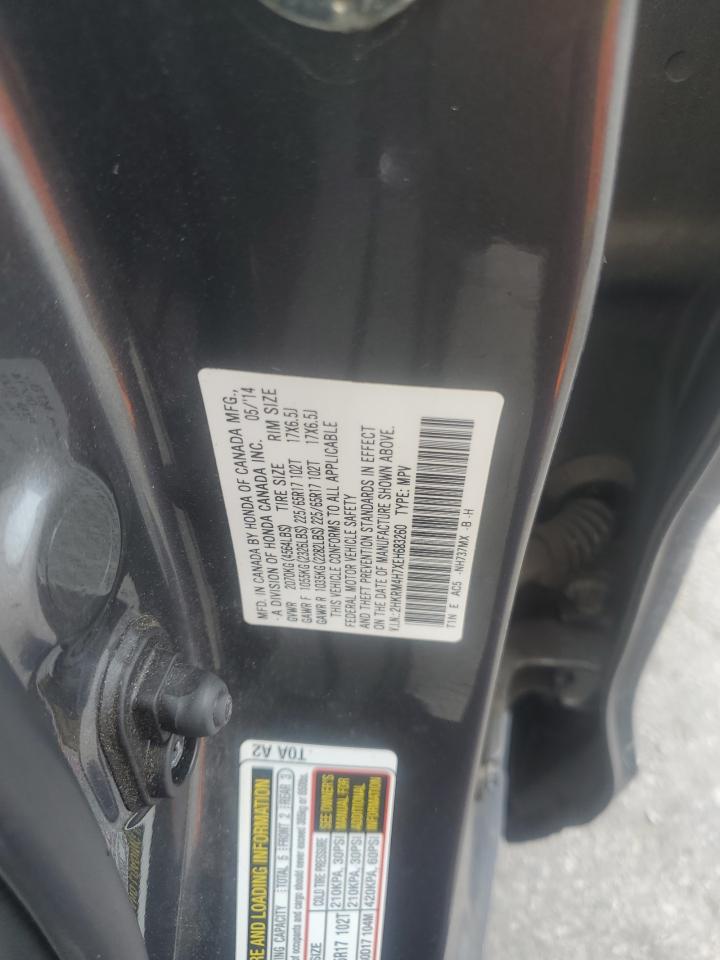 2014 Honda Cr-V Exl VIN: 2HKRM4H7XEH683260 Lot: 70505165