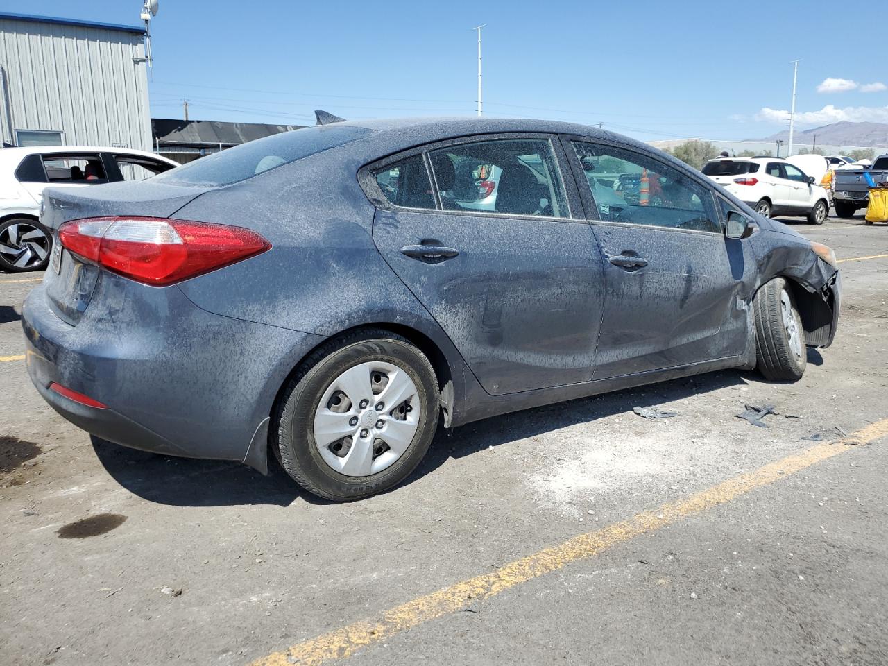 2015 Kia Forte Lx grey sedan gas KNAFX4A66F5418362 photo #4
