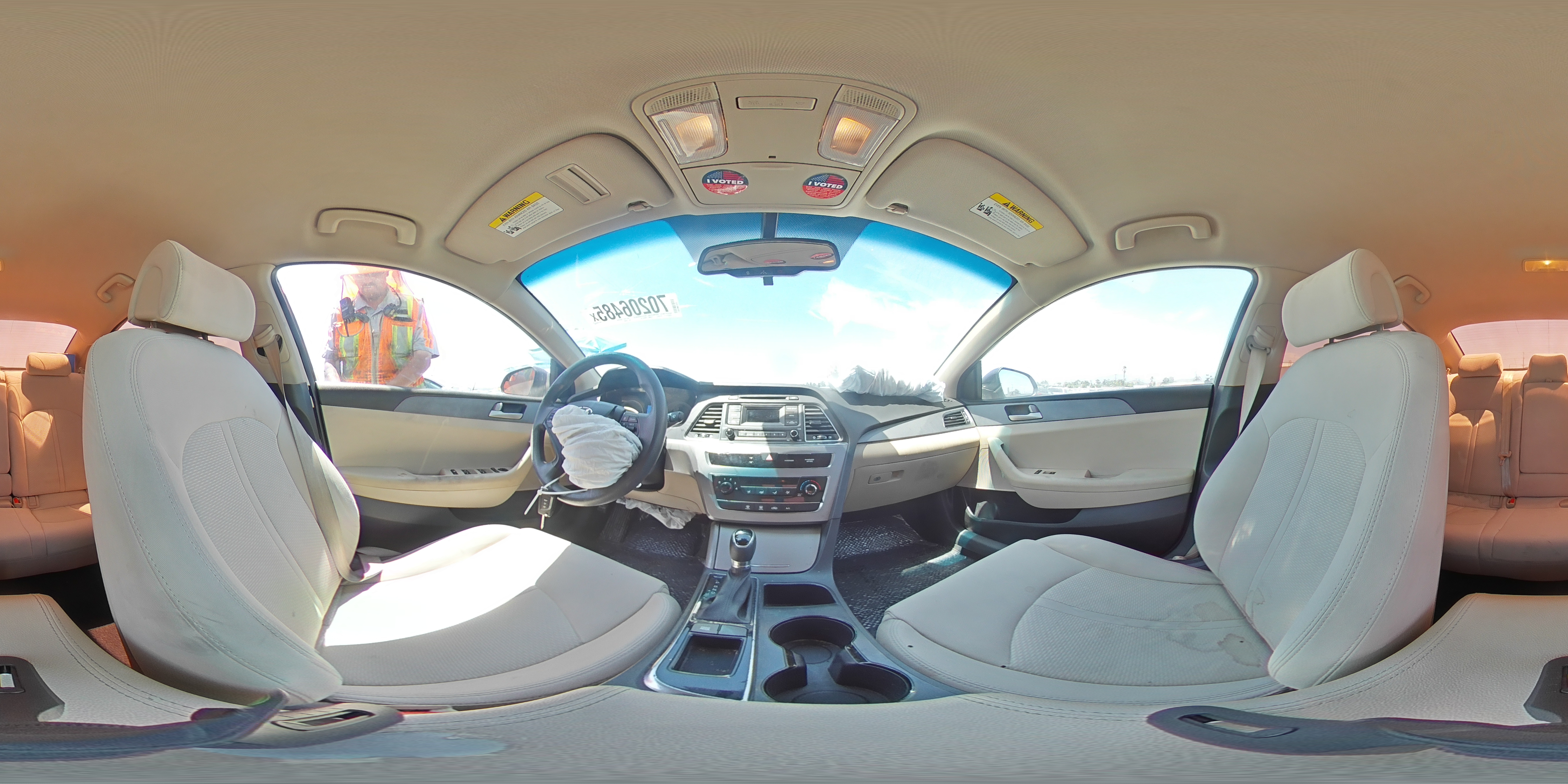 2017 Hyundai Sonata Se VIN: 5NPE24AF5HH518288 Lot: 70206485