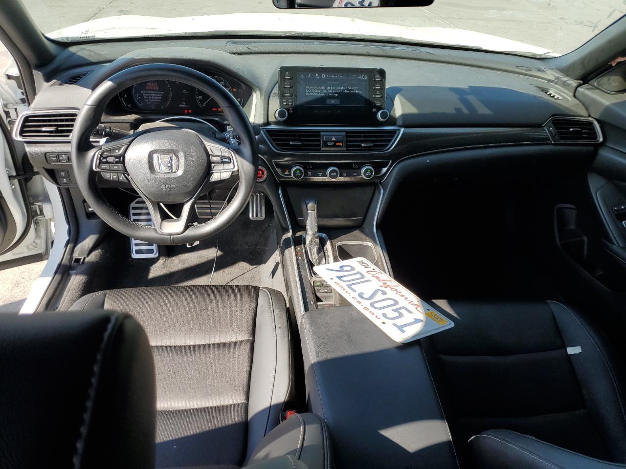 2022 Honda Accord Sport VIN: 1HGCV1F38NA095075 Lot: 70427325