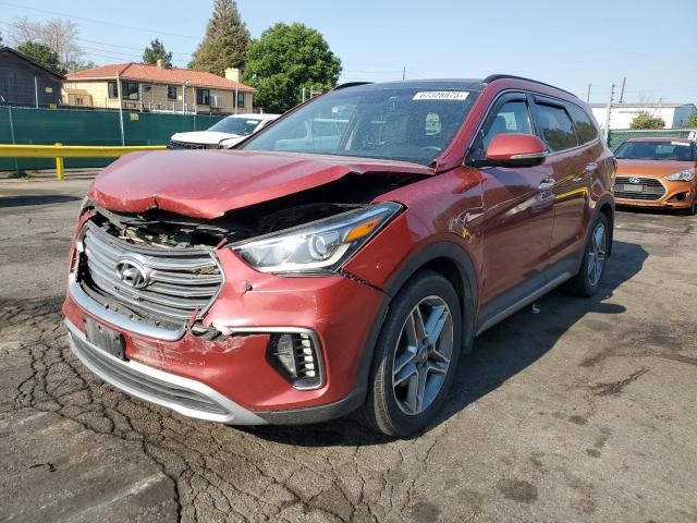  HYUNDAI SANTA FE 2017 Красный