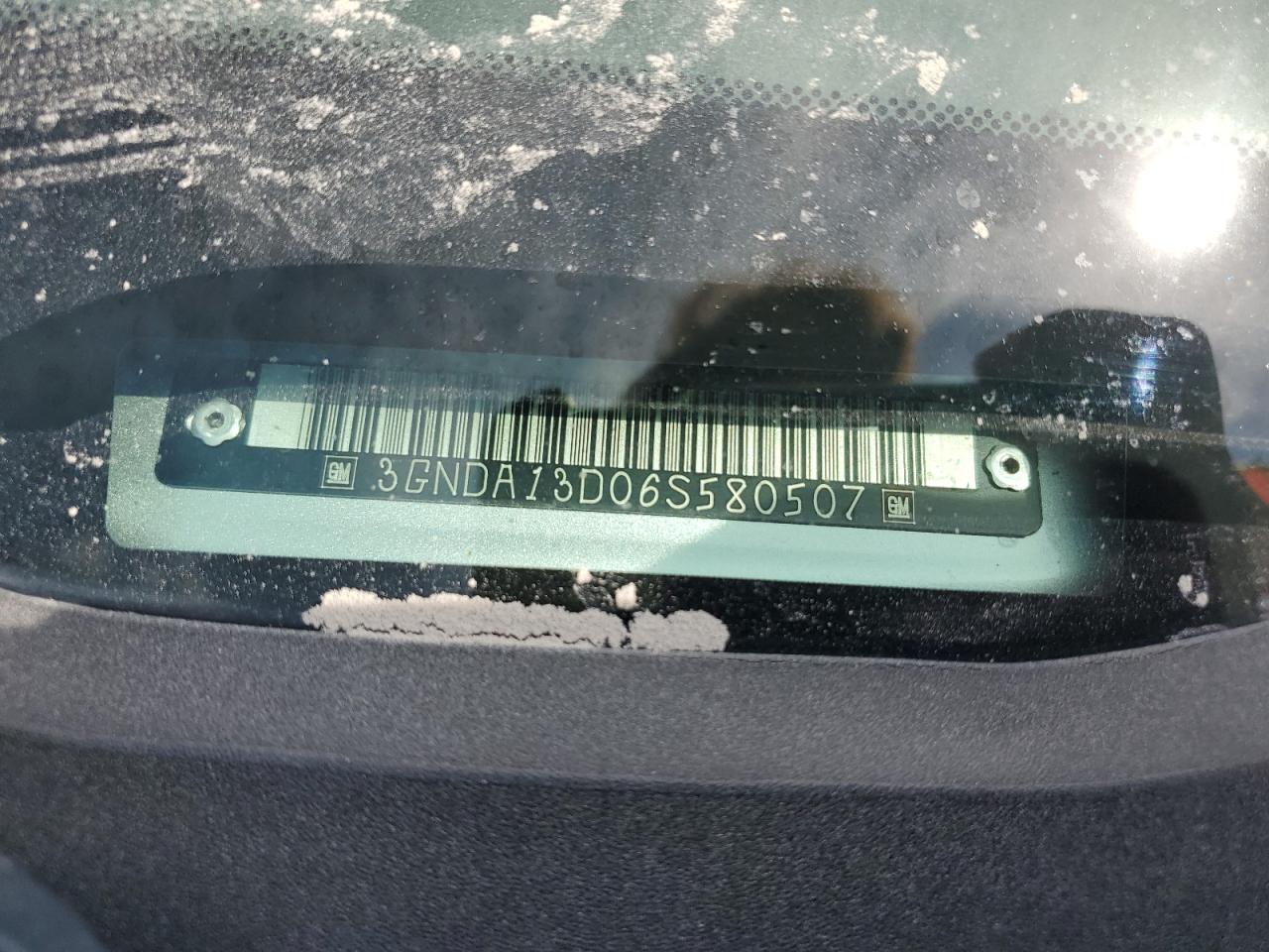 2006 Chevrolet Hhr Ls VIN: 3GNDA13D06S580507 Lot: 69234725