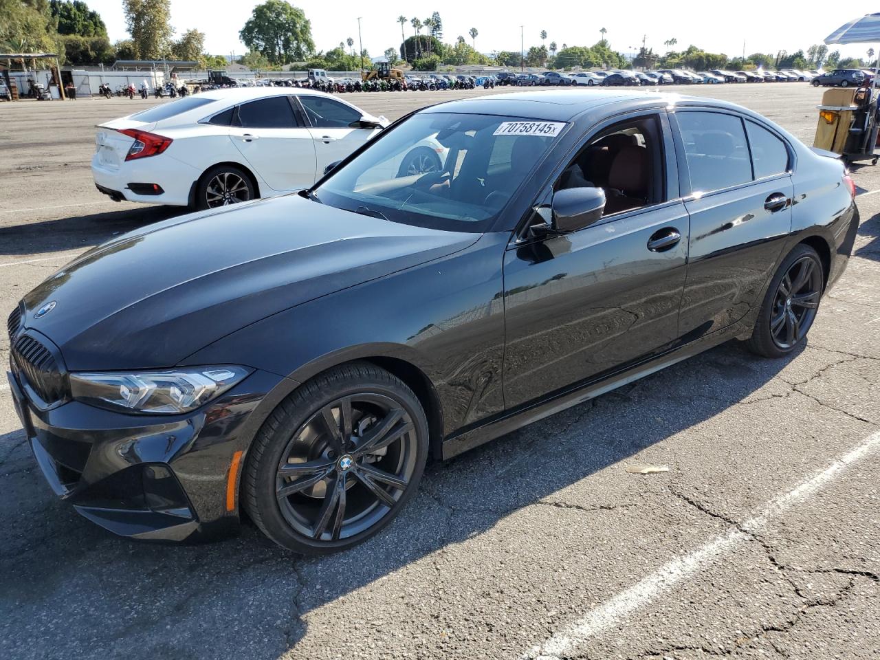 2023 BMW 330I black null gas 3MW69FF04P8D75090 photo #1