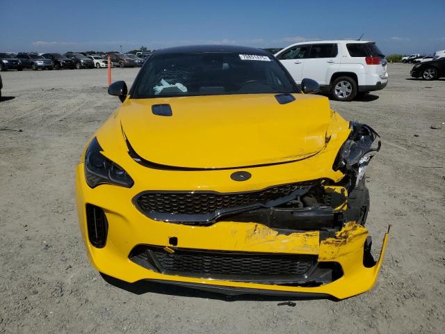  KIA STINGER 2018 Yellow