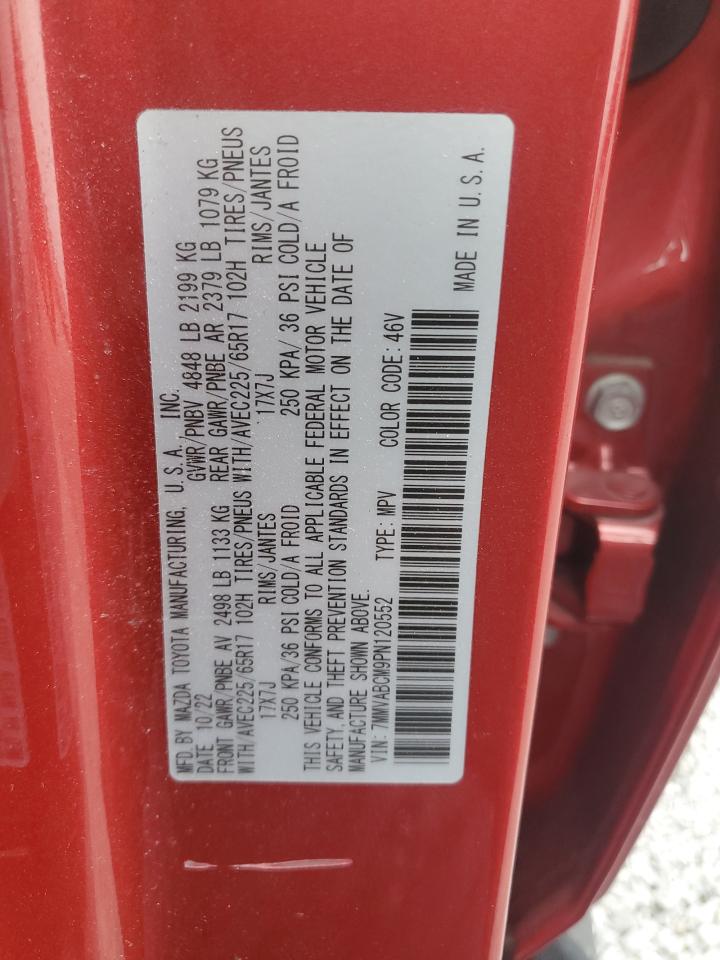 2023 Mazda Cx-50 Preferred Plus VIN: 7MMVABCM9PN120552 Lot: 70179745