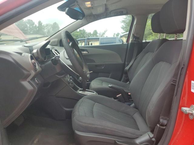  CHEVROLET SONIC 2013 Czerwony