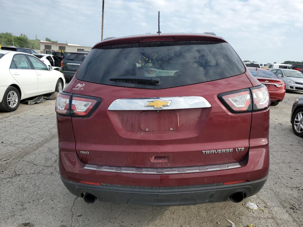 2015 Chevrolet Traverse Ltz VIN: 1GNKVJKD1FJ158678 Lot: 69111755