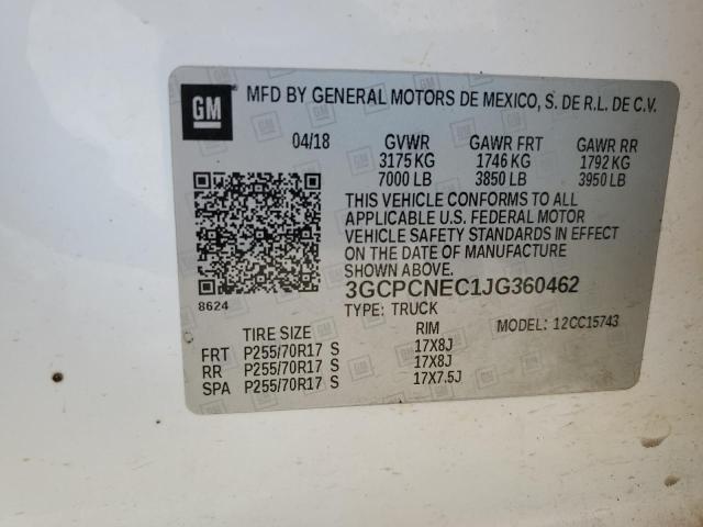 2018 CHEVROLET SILVERADO C1500  
