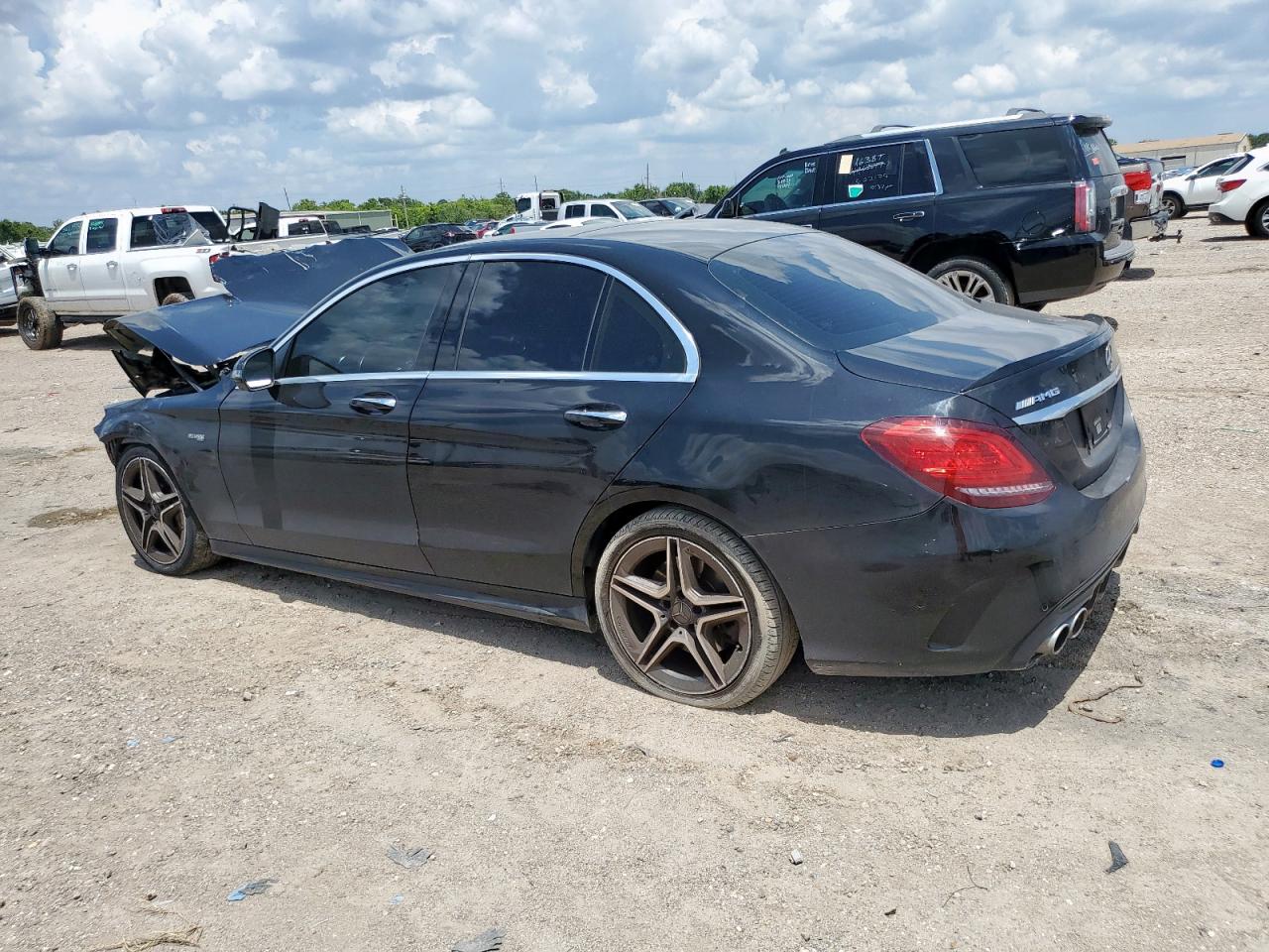 2020 Mercedes-Benz C 43 Amg black null gas 55SWF6EB8LU322928 photo #3