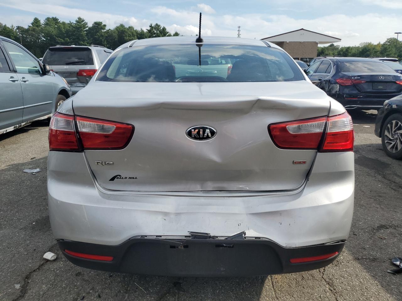 2015 Kia Rio Lx VIN: KNADM4A34F6515043 Lot: 68391465