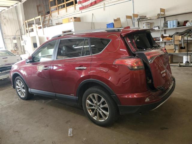  TOYOTA RAV4 2018 Красный