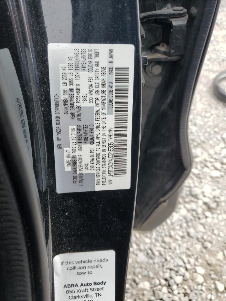 2018 Mazda Cx-9 Touring VIN: JM3TCACY4J0215305 Lot: 69397885