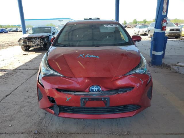 TOYOTA PRIUS 2018 Czerwony