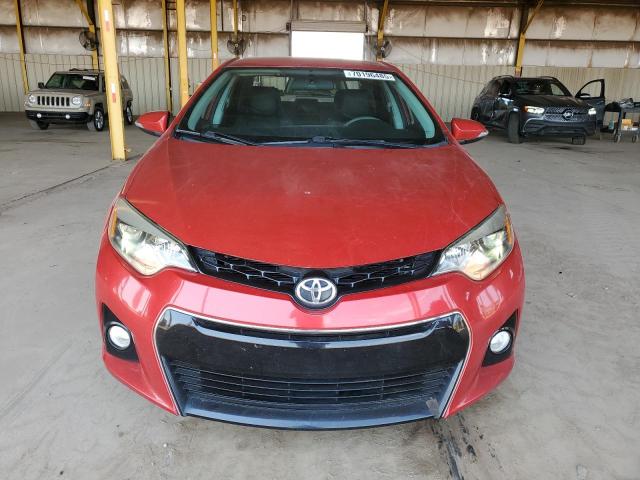  TOYOTA COROLLA 2016 Красный