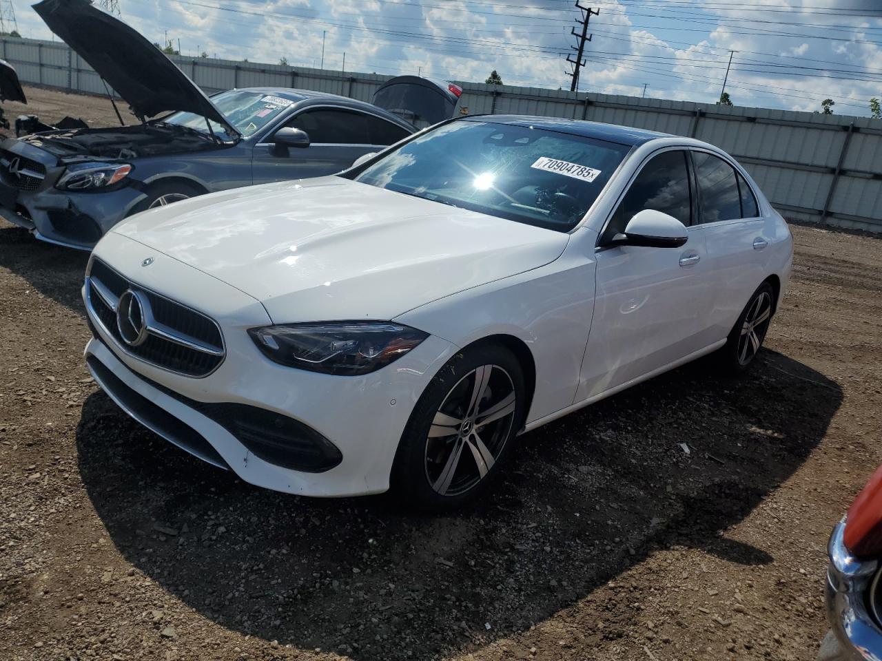 2023 Mercedes-Benz C 300 4Matic white null gas W1KAF4HB2PR091509 photo #1