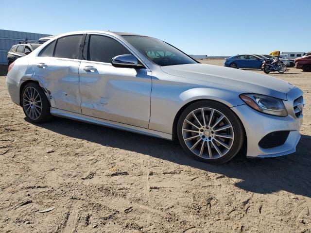  MERCEDES-BENZ C-CLASS 2016 Серебристый