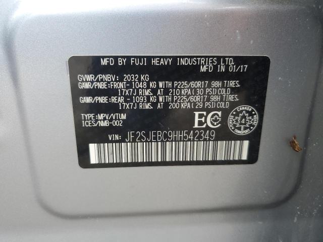 2017 SUBARU FORESTER 2.5I  