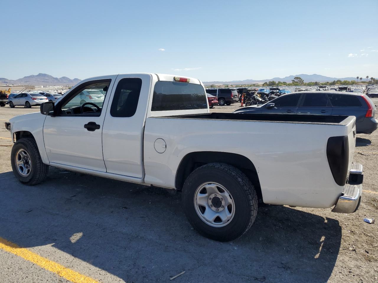 2008 Chevrolet Colorado white pickup gas 1GCCS19EX88106996 photo #3