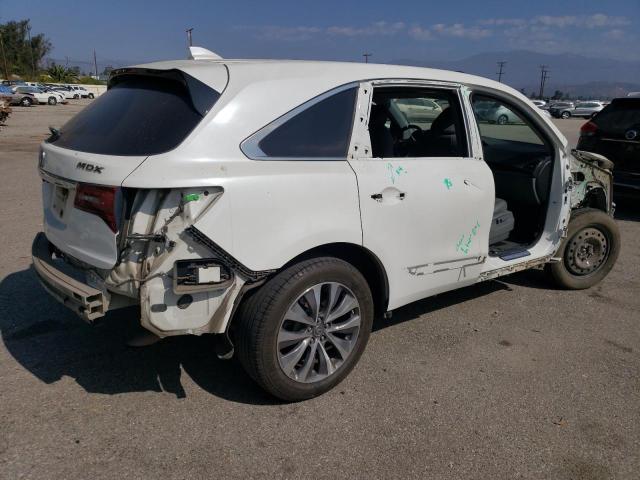  ACURA MDX 2016 White