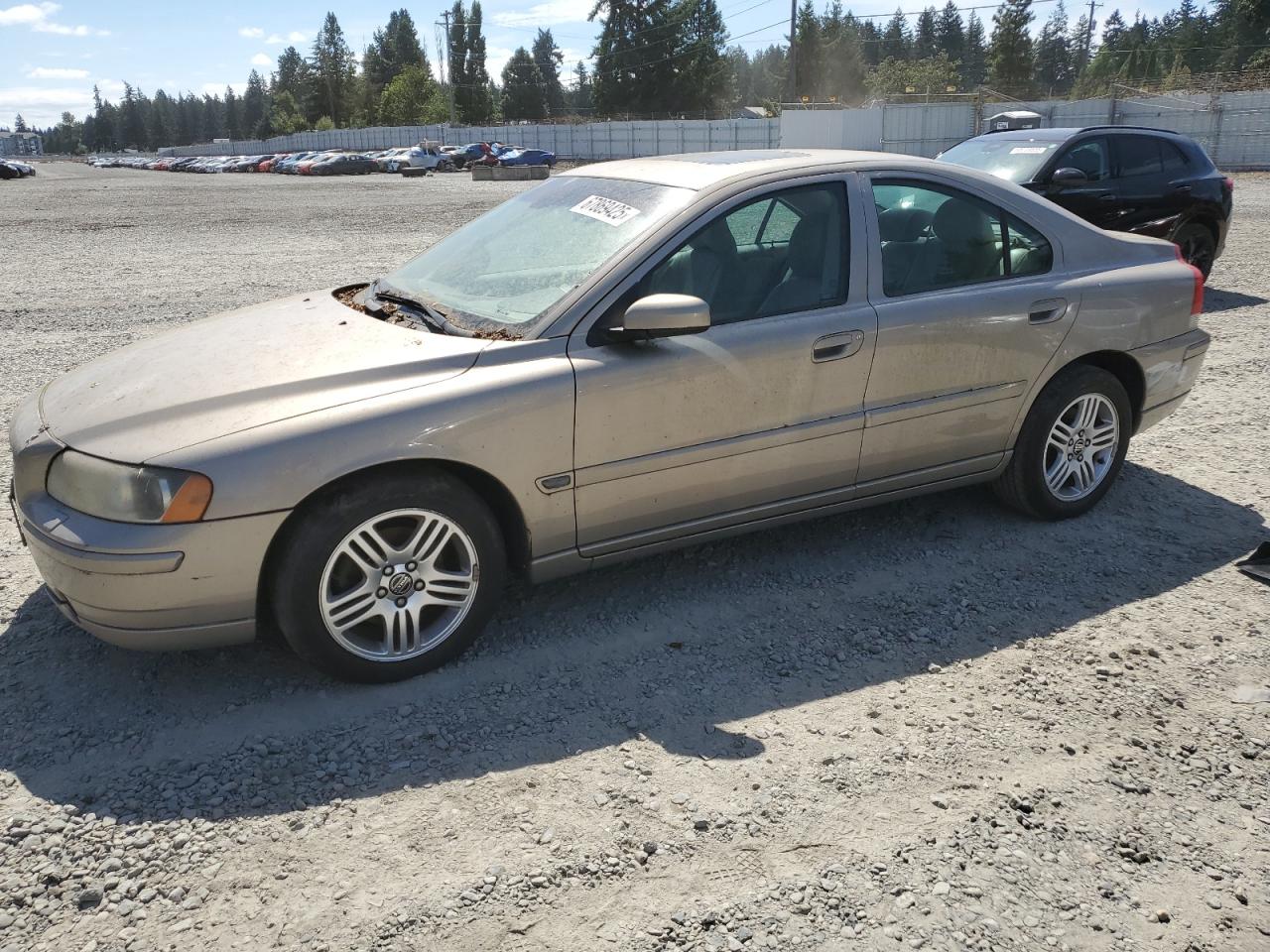 2005 Volvo S60 beige null gas YV1RS640252458191 photo #1