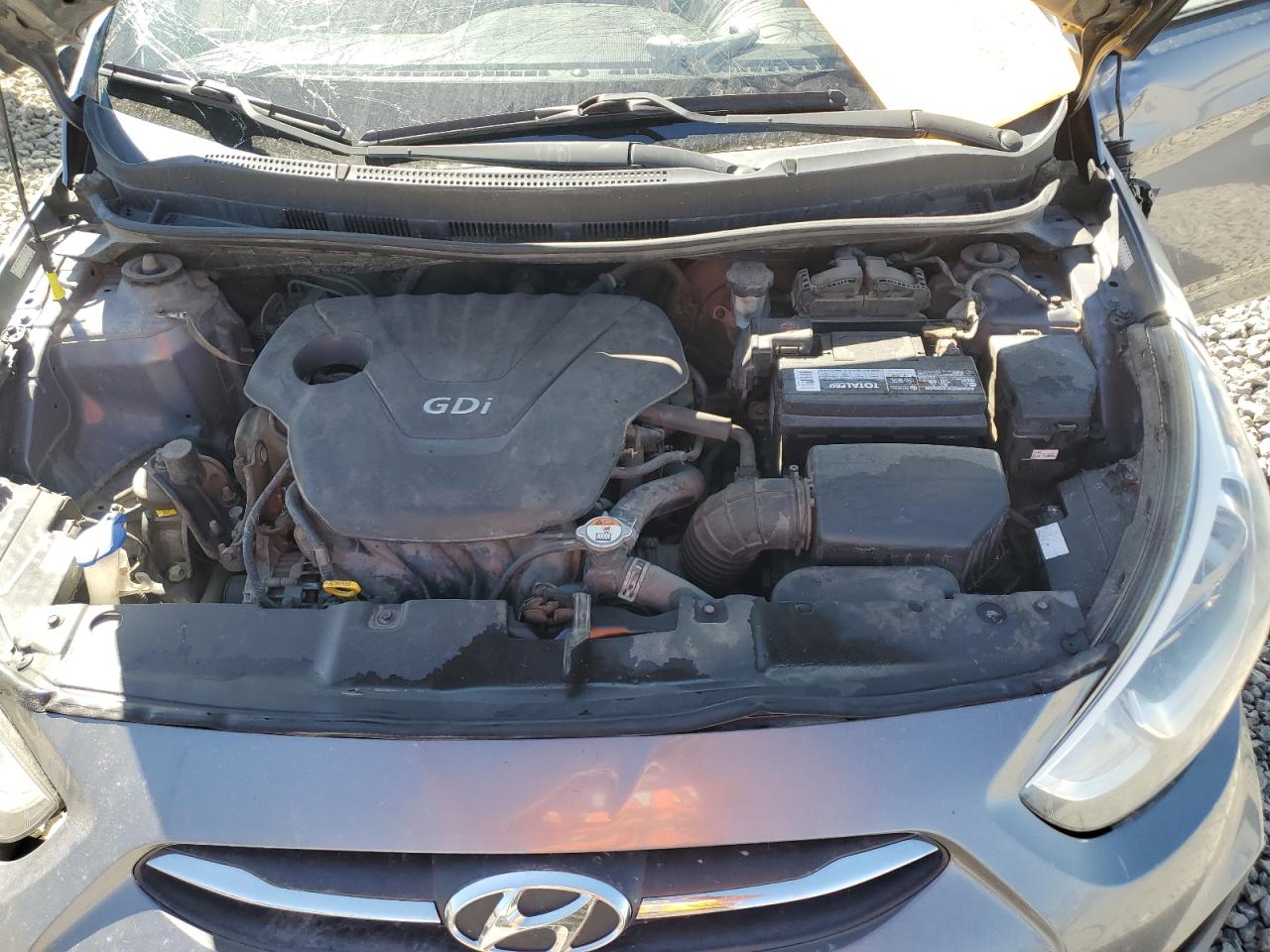 2015 Hyundai Accent Gls VIN: KMHCT4AE6FU855482 Lot: 68685925