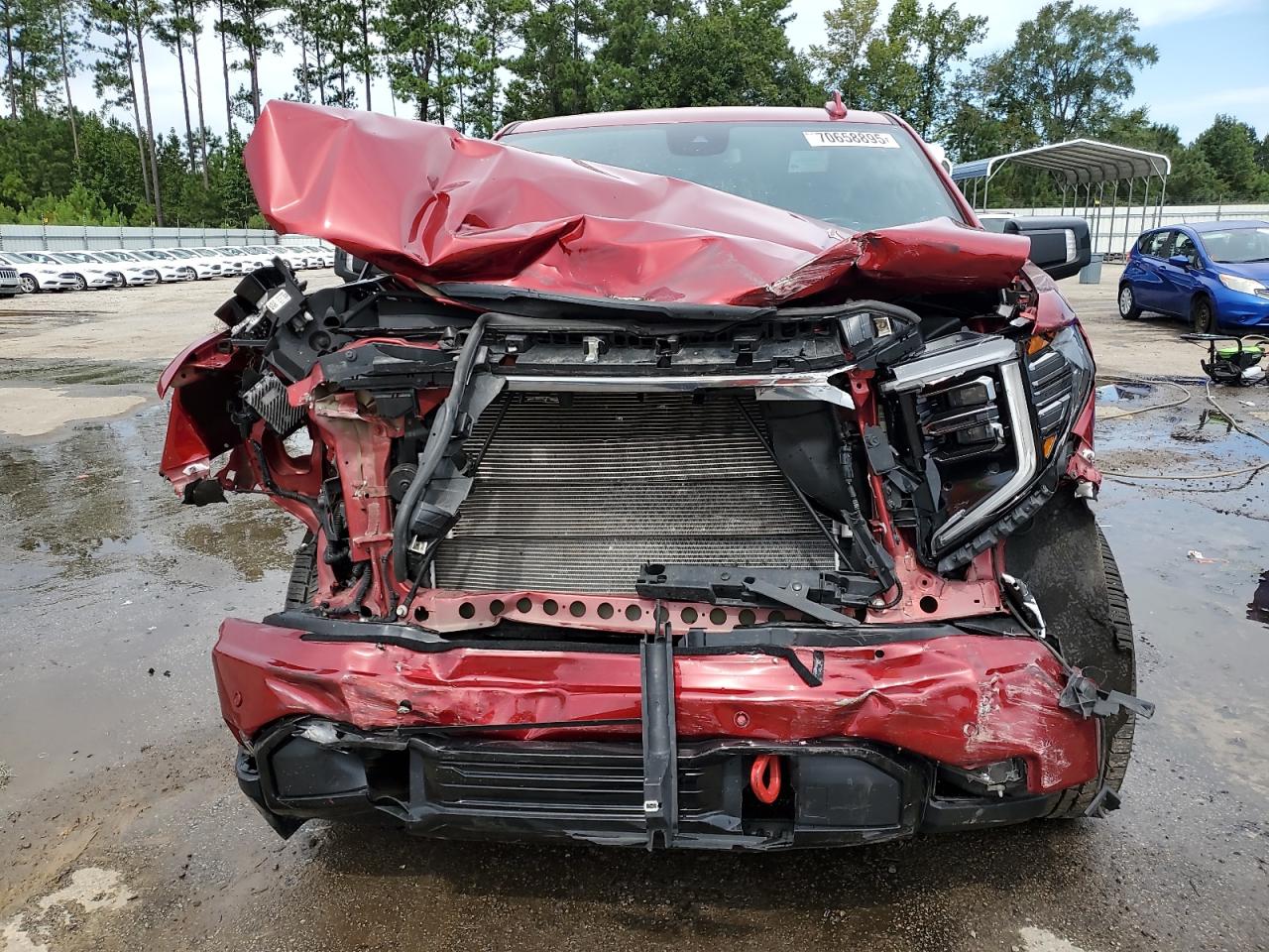 2022 GMC Sierra K1500 At4 VIN: 3GTPUEELXNG567936 Lot: 70658895