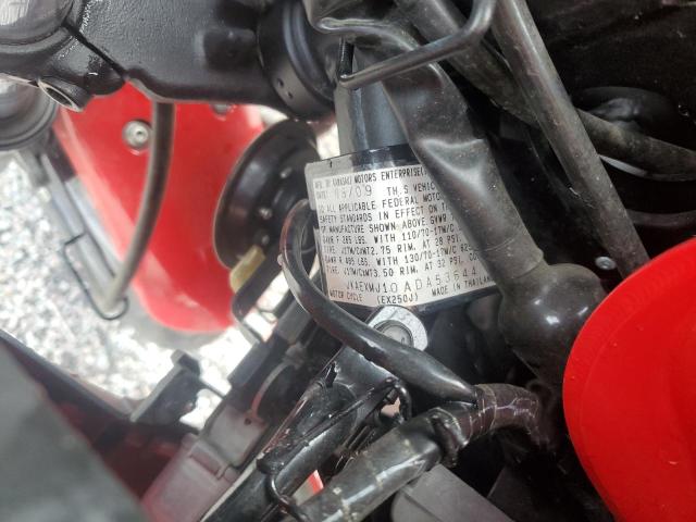 2010 KAWASAKI EX250 J  