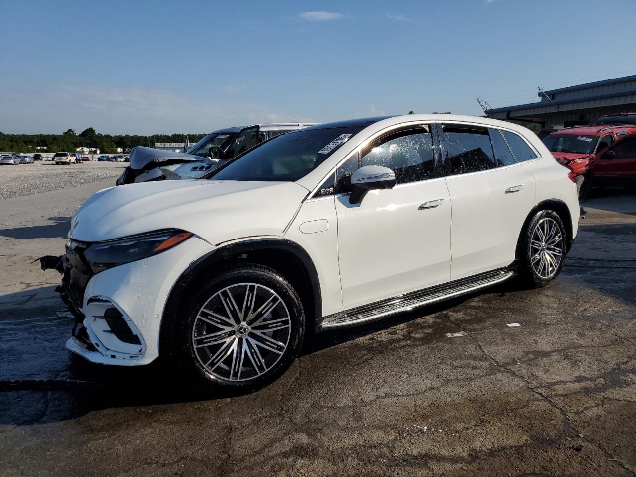 2024 Mercedes-Benz Eqs Suv 450+ white null electric 4JGDM2DB6RA034928 photo #1