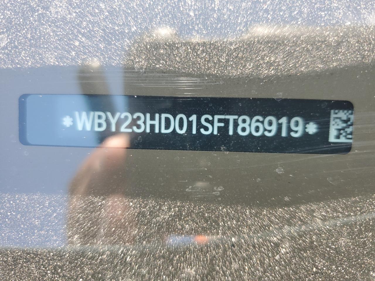 2025 BMW I4 Edrive 40 VIN: WBY23HD01SFT86919 Lot: 70152955