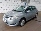 2008 TOYOTA AURIS TR for sale at Copart EAST KILBRIDE