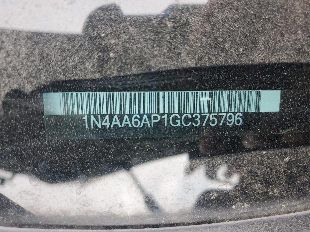 2016 Nissan Maxima 3.5S VIN: 1N4AA6AP1GC375796 Lot: 70273315