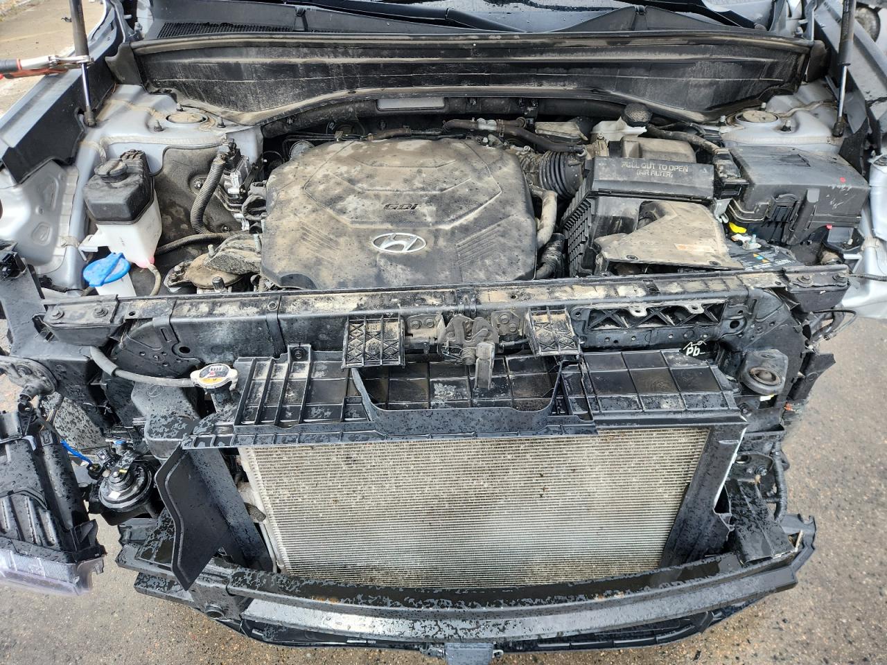 2022 Hyundai Palisade Sel VIN: KM8R3DHE6NU404616 Lot: 71118865