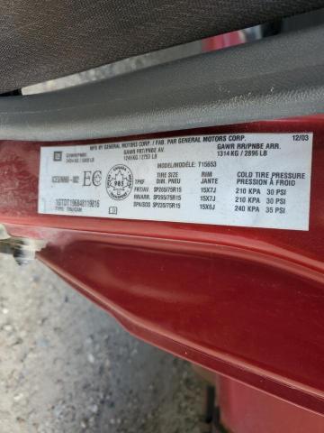 2004 GMC CANYON   