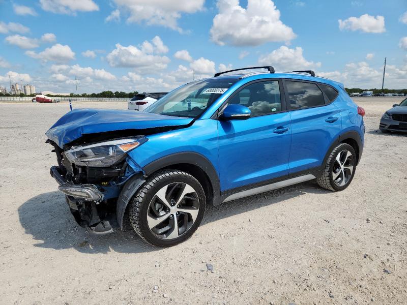  HYUNDAI TUCSON 2018 Синий
