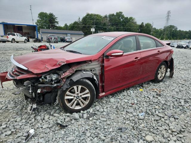 Sedans HYUNDAI SONATA 2014 Czerwony