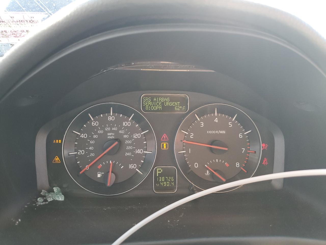 2011 Volvo S40 T5 VIN: YV1672MS2B2537919 Lot: 69201385