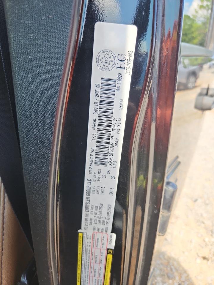 2011 Jeep Wrangler Unlimited Sahara VIN: 1J4BA5H15BL543100 Lot: 67254015